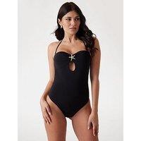 Guess One Piece Bandeau Swimsuit