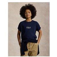 Polo Ralph Lauren Boys Logo Short Sleeve T-Shirt - Navy