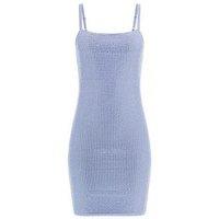 Guess Khloe Rhinestones Dress Sweater - Blue