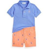 Polo Ralph Lauren Baby Boys Shirt And Short Set - Multi