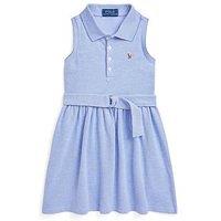 Polo Ralph Lauren Younger Girls Sleeveless Dress - Blue