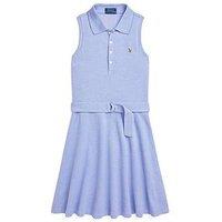 Polo Ralph Lauren Girls Sleeveless Dress - Blue