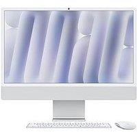 Apple Imac (M4, 2024) 24 Inch With Retina 4.5K Display, 10-Core Cpu And 10-Core Gpu, 512Gb Ssd - Silver - Imac Only
