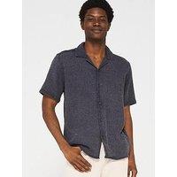 Only & Sons Only & Sons Ralph Washed Short Sleeve Resort Shirt