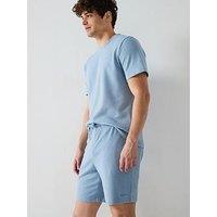 Hugo Austin Loungewear T-Shirt-Light Blue - Open Blue