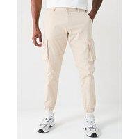 Only & Sons Cam Cuffed Cargo Trousers - Beige