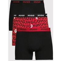 Hugo 3 Pack Design Boxer Briefs - Assorted