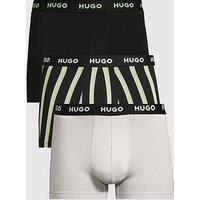 Hugo 3 Pack Design Boxer Briefs - Assorted
