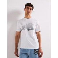Hugo X Rb Dricard Large Bull Graphic T-Shirt - White