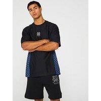 Hugo X Rb Dinokey Tech T-Shirt - Black