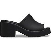 Crocs Brooklyn Heeled Slide - Black