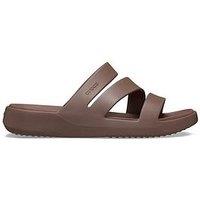 Crocs Getaway Strappy Sandal - Brown