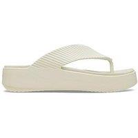 Crocs Getaway Groove Platform Flip Flop - Nude