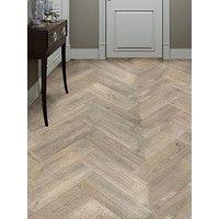 Homemaker Herringbone Look Pre-Cut Vinyl Flooring &Ndash; 3 X 2 Metres