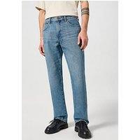 Wrangler Frontier Relaxed Straight Fit Jeans - Blue