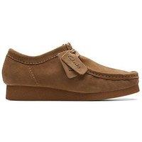 Clarks Wallabee Evo Lace Up Shoes - Brown