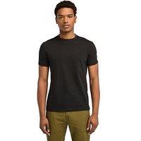Timberland Short Sleeve Dunstan River Logo T-Shirt - Black
