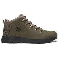 Timberland Sprint Trekker Lace Up Boots - Dark Green