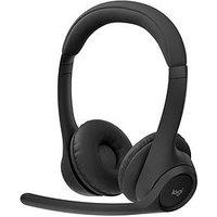 Logitech Zone 300 Wireless Bluetooth Headset With Noise-Cancelling Microphone, Compatible With Windows, Mac, Chrome, Linux, Ios, Android-Black