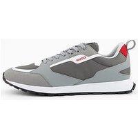 Hugo Icelin Lace Runner Trainers - Grey
