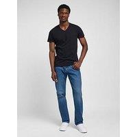 Lee Extreme Motion Stretch Straight Fit Jeans - Light Blue