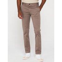 Boss Slim Fit Chinos - Dark Beige