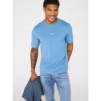 Boss Tchup Centre Logo Relaxed Fit T-Shirt - Blue