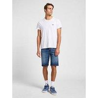 Lee Extreme Motion Stretch 5 Pocket Denim Shorts - Blue