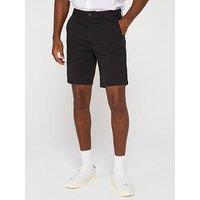 Boss Slim Fit Chino Shorts - Black
