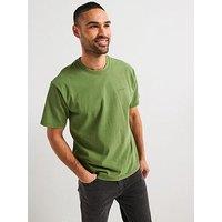 Levi'S Tonal Logo Red Tab Vintage T-Shirt- Green