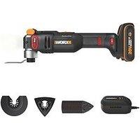 Worx 20V Powershare Cordless Brushless Oscillating Multi Tool With X1 2.0Ah Battery & Charger