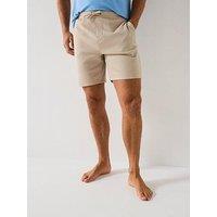 Boss Waffle Loungewear Shorts - Khaki