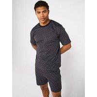 Boss Relax Crew Neck Loungewear T-Shirt - Black