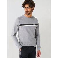 Boss Authentic Loungewear Sweatshirt-Grey - Medium Grey