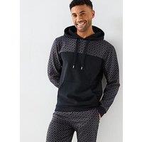 Boss Luke Loungewear Hoodie - Black
