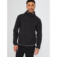 Boss L-Commuter Lightweight Hooded Jacket - Black