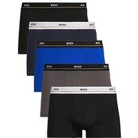 Boss 5 Pack Essential Trunks - Multi