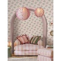 Cath Kidston Clifton Floral Pink Wallpaper