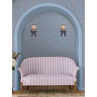 Cath Kidston Rose & Bows Blue Wallpaper