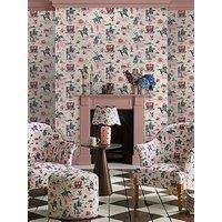 Cath Kidston Cowgirls Pink Wallpaper
