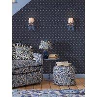 Cath Kidston Button Spot Navy Wallpaper