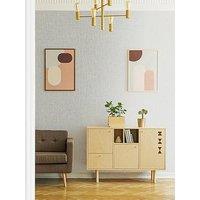 Boutique Royal Silk Moonstone Wallpaper