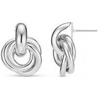 Orelia Statement Interlocking Earrings