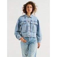 Vero Moda Pocket Detail Denim Jacket - Light Blue