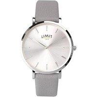 Limit Womens Secret Garden Grey Polyurethane Strap With Silver White Dial Analogue Watch