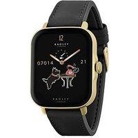 Radley Series 20 Smart Calling Watch With Black Leather Strap