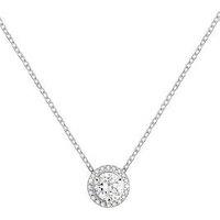 Radley Sterling Silver Cubic Zirconia Stone Set Necklace