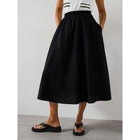Barbour Elsi Midi Skirt - Black