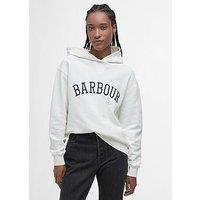 Barbour Northumberland Hoodie - White
