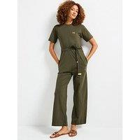 Barbour International Sierra Jumpsuit - Khaki